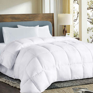 Vente chaude <span class=keywords><strong>Couette</strong></span> d'hiver personnalisée de qualité hôtelière, chaude et moelleuse, en coton, avec garnissage en duvet d'oie et de plumes de canard - Product Image 2