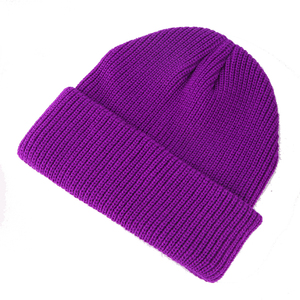 Bán Buôn Tùy Chỉnh 100% Acrylic Logo Của Riêng Bạn Cuff Ngắn Ngư Dân Beanie Thời Trang Unisex Cổ Điển Trống Cuff Skull Cap - Product Image 5