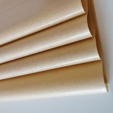 Nhà sản xuất nguồn 66 gram giấy kraft hai mặt giấy thịt nướng ngoài trời thịt bọc bánh mì giấy thấm dầu - Product Image 4