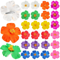 Pinces à cheveux fleurs hawaïennes, accessoires en mousse Plumeria pour femmes, décorations de fête tropicale Hawaï, cadeaux de fête Luau