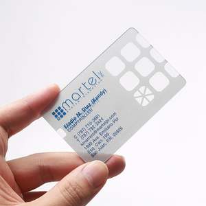 Tarjeta de Presentación de PVC, Producto Nuevo - Product Image 1