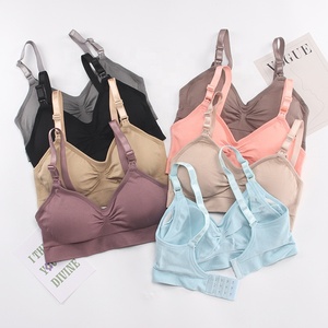 Sujetador de <span class=keywords><strong>Lactancia</strong></span> de Talla Grande en Oferta, Sujetadores de Maternidad sin Costuras, sin Varillas, Bralette de Embarazo y <span class=keywords><strong>Lactancia</strong></span>, <span class=keywords><strong>Ropa</strong></span> <span class=keywords><strong>Interior</strong></span> Femenina - Product Image 5