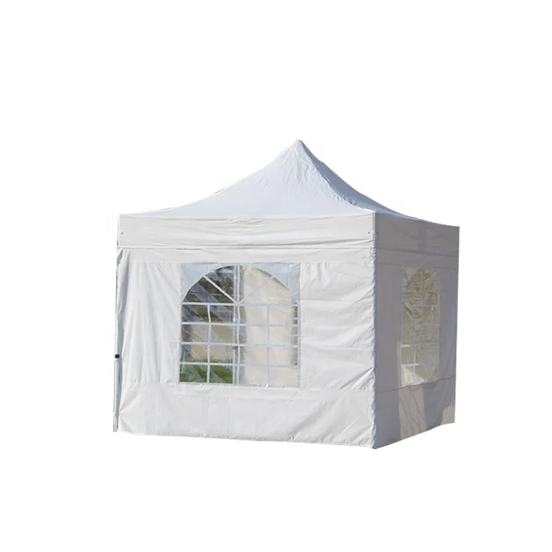 Белая уличная палатка 3*3 м с ПЭ и железом, 6 кг, праздничная палатка для кемпинга, складная палатка для продажи, цвет и размер на заказ