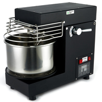 JZM CC10C1 5L 10L nouvelle machine à pâte à pain avec bol facile à enlever petit mélangeur en spirale 4kg pour farine et eau tête inclinable"
