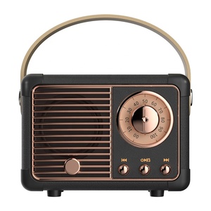 Enceinte bluetooth 4.1, nouveau haut-parleur, Style classique à l'ancienne, Volume sonore, connexion sans fil, carte TF et lecteur <span class=keywords><strong>MP3</strong></span> (vert) - Product Image 2