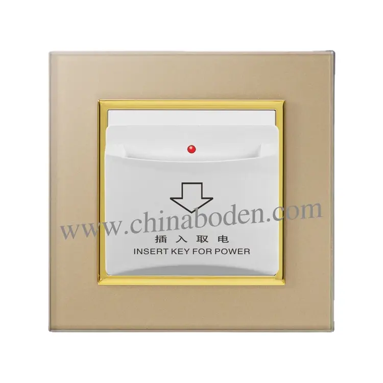 Hotel standard electric energy saving key card switch for hotel