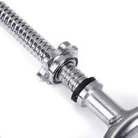 Barre hexagonale en acier de haute qualité, design durable, entraînement musculaire des mains, des bras et des épaules, utilisation universelle, équipement de fitness pour salle de sport intérieure