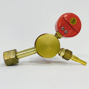 Regolatore bombola <span class=keywords><strong>Gas</strong></span> naturale butano metano tipo russo ottone gpl - Product Image 6