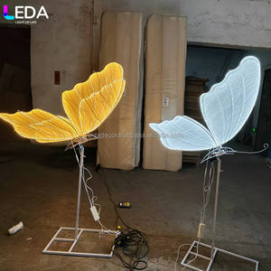 LEDA, decoración de mariposa LED de alta calidad, luz blanca cálida, decoración de mariposa, luz, Decoración de cumpleaños de boda - Product Image 3