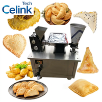 Machine à fabriquer des samosas, empanadas et raviolis entièrement automatique de grande taille avec moteur, en acier inoxydable 304 SUS, haute capacité