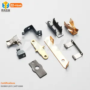 Petit service de fabrication estampillé OEM personnalisé de haute précision emboutissage de pièces cuivre laiton bronze acier inoxydable