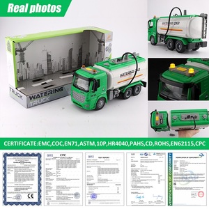 Friction <strong>Engineering</strong> Vehicle Sprinkler Truck Toy Inertia Spray Truck Toy <strong>Simulation</strong> City Watering Car <strong>Model</strong> With Lights Music - Product Image 6