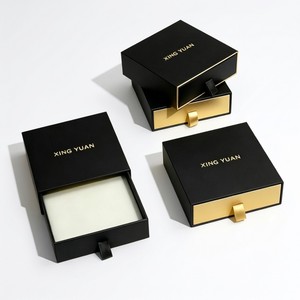 Caja de Cartón Rígido Personalizada para Perfumes y Joyería, con Inserto de Papel Personalizable, Estampado en Caliente, Acabado Mate UV, Cajas de Regalo - Product Image 3