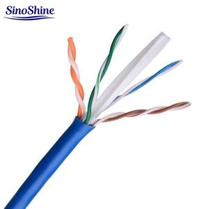 Câble Ethernet extérieur blindé <span class=keywords><strong>FTP</strong></span> Cat5e 24AWG 4 paires, isolation PE, gaine PVC résistante aux UV pour applications de chauffage industriel - Product Image 6