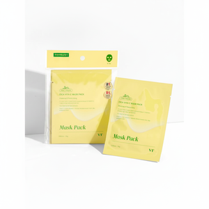 VT Cica Vita C Korean Skincare Face Mask Pack Brightening Vitamin C Moisturizing Soothing Hydrating Calming - Product Image 2