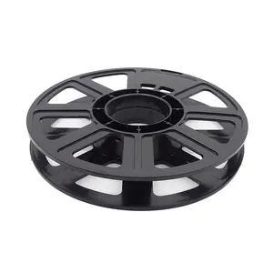 Bobines de filament vides en plastique noir/blanc de 180 mm pour <span class=keywords><strong>imprimante</strong></span> <span class=keywords><strong>3D</strong></span> Filament - Product Image 1