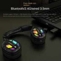 2026 Headset Gaming Nirkabel Gamwing Hi8 Empat Mode untuk PS5 PS4 Xbox Switch Suara Stereo 3D Headphone