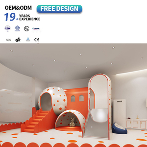 New Design Kids Indoor Soft Play Indoor Play Center Children <b>Small</b> Indoor Playground Equipment with <b>Slide</b> Ball Pool Ocean Ball - Product Image 6