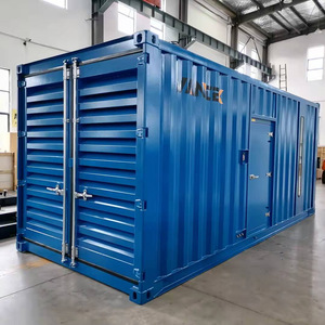 Cummins Containerized <b>Silent</b> Diesel <b>Generator</b> Set 200kW 20GP For Offshore Wind Power Platforms - Product Image 1