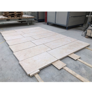 Revestimiento de Pared de Piedra Caliza Natural con Superficie Pulida, Azulejos de Piedra Caliza Beige para Exteriores - Product Image 5