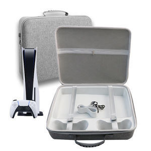 Estuche de Almacenamiento para Consola <span class=keywords><strong>PS5</strong></span> Slim, Resistente a Impactos y al Agua, con Correa de Hombro Ajustable, Protección Completa para Controles - Product Image 2