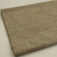 Rideau occultant gris en tissu brocart polyester ignifuge personnalisé en usine pour hôtel (rouleau)