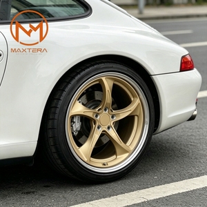 Jantes de voiture de tourisme Maxtera Forged Custom Gold AL13 R190 Style pour McLaren Ferrari Porsche 911 BMW M3 M4 AMG Audi <span class=keywords><strong>RS</strong></span> en alliage - Product Image 6