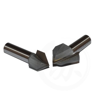 Tête de lame de coupe en forme de V Chuanmu Kawaki chanfreinée à 90 degrés pour sculpture 3D panneau de fibres de bois de bambou Altin pour le travail du bois - Product Image 6