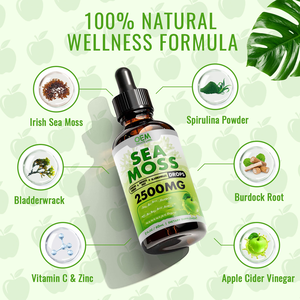 OEM Vegan Organic <strong>Sea</strong> <strong>Moss</strong> Drops, Vitamin <strong>Sea</strong> <strong>Moss</strong> Liquid Drops, Irish <strong>Sea</strong> <strong>Moss</strong> Drops - Product Image 4
