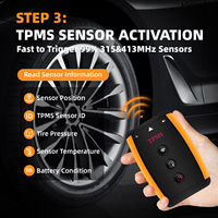 Versione 2025 Bluetooth Wireless TPMS strumenti diagnostici per veicoli elettrici nuova versione del Software applicabile per i modelli di auto