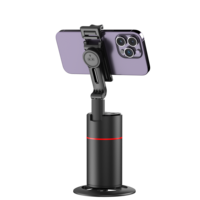 Stabilisateur de cardan P02 à reconnaissance faciale intelligente 360° pour caméra, suivi de visage par IA, support de téléphone