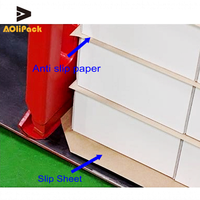 Feuilles de papier artisanal antidérapantes professionnelles, revêtement double face en résine, haute qualité, recyclables, pour l'emballage, le stockage et le transport