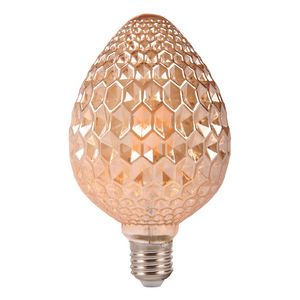 Bombilla <span class=keywords><strong>LED</strong></span> de Filamento Vintage E27, Estilo Edison Retro, Vidrio Ámbar, 2700K, Luz Blanca Cálida, Alto CRI, para Decoración del Hogar - Product Image 5