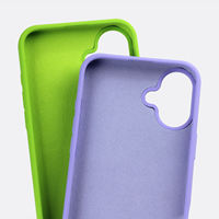 Coques de téléphone portable en silicone liquide transparentes, imperméables, personnalisées, couleur bronzée, pour 16 SAM S24 Snap-On