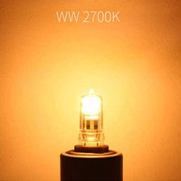 Bombilla Halógena G6.35 12V 20W/35W/50W 2800K, Luz de Cristal para Proyector y Lámpara sin Sombra, 1500 Horas de Larga Duración