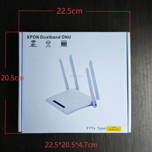 Equipo Terminal de Fibra Óptica FTTH ZC-500GWT XPON ONU 4GE AC1200 WiFi5 CATV WDM AGC, Unidad de Red Óptica GPON EPON - Product Image 3