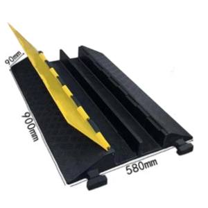 नई शैली पर्यावरण के अनुकूल सामग्री रखरखाव दो-तार स्लॉट रबर और प्लास्टिक केबल ट्रे गति बैम्प्स - Product Image 4