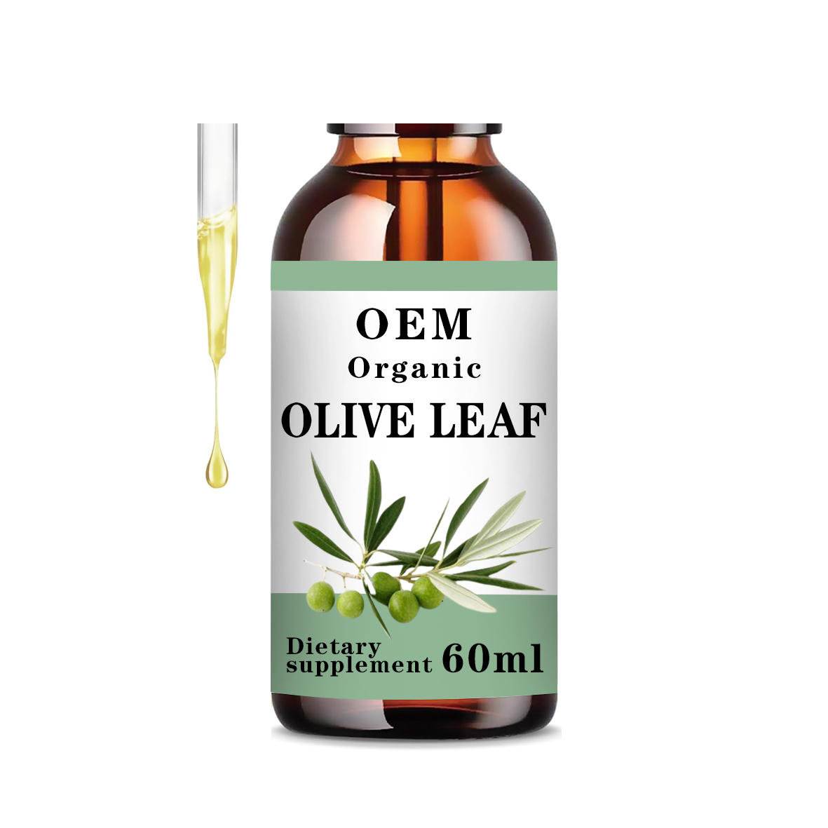 Оптом OEM Private Label оливковые листья порошок оливковых листьев экстракт оливковых листьев масло для лица