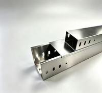 Bandeja portacables tipo canal JS, sistema de soporte perforado para bandejas portacables, personalización OEM, bandeja portacables tipo escalera