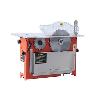 Hot Selling Professional High Quality Electric Wood Cutting Double Saw Machine Panel Saw