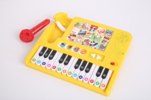 Teclas <span class=keywords><strong>de</strong></span> Piano iluminadas personalizadas <span class=keywords><strong>de</strong></span> fábrica OEM, juguete para bebés, niños pequeños, fácil agarre, mango, canciones musicales, palabras, <span class=keywords><strong>frases</strong></span>, sonido, libros <span class=keywords><strong>de</strong></span> Audio - Product Image 2