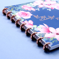 Carnet de notes journal à couverture rigide personnalisé avec impression de papier uni en spirale Carnet de notes journal personnalisé avec impression