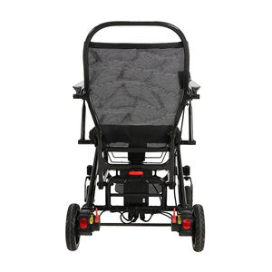 Silla de ruedas eléctrica de fibra de carbono para personas discapacitadas, plegable, inteligente, ultraligera, suministros médicos y dispositivos médicos - Product Image 3