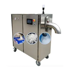 Machine de sablage de glace sèche efficace Machines à glace sèche à vendre Machine à blocs de glace sèche