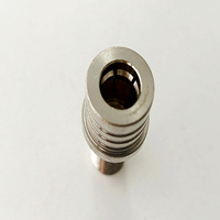 Adaptateur d'usine, connecteur électrique QMA mâle, connecteur femelle RP SMA, adaptateur de connecteur coaxial RF