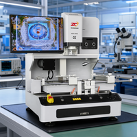 Nouveau positionneur de soudage Wisdomshow WDS-880E à commande PLC, spectrométrie bicolore, reballage automatique, soudure, réparation en 8 étapes