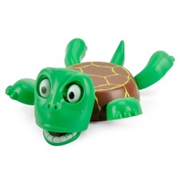 Sous-verre en plastique en forme de tortue effrayante à presser avec effets sonores amusants et design éblouissant - Jouet anti-stress pour les 14 ans et plus