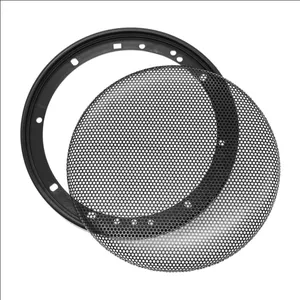 安平工厂方形圆形穿孔金属网扬声器格栅扬声器箱8英寸金属格栅