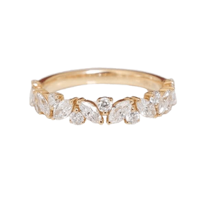 Bague de fiançailles de luxe pour femme en argent sterling 925 plaqué rhodium, sertie de moissanite multi-pierres certifiée, 4 grammes - Product Image 3