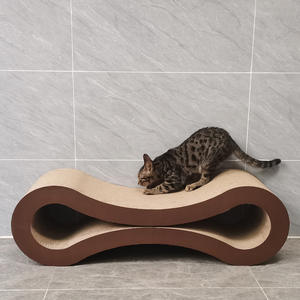 Pour <span class=keywords><strong>Amazon</strong></span> chat en forme de 8 planche à gratter moderne Durable chat nid Chaise Longue beau Internet célébrité arbre à chat - Product Image 5